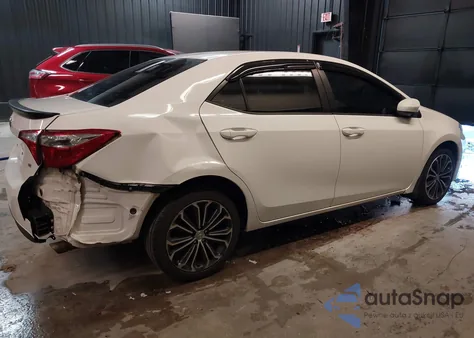 2015 Toyota Corolla Le из США, поврежденный, VIN 2T1BURHE7FC460000